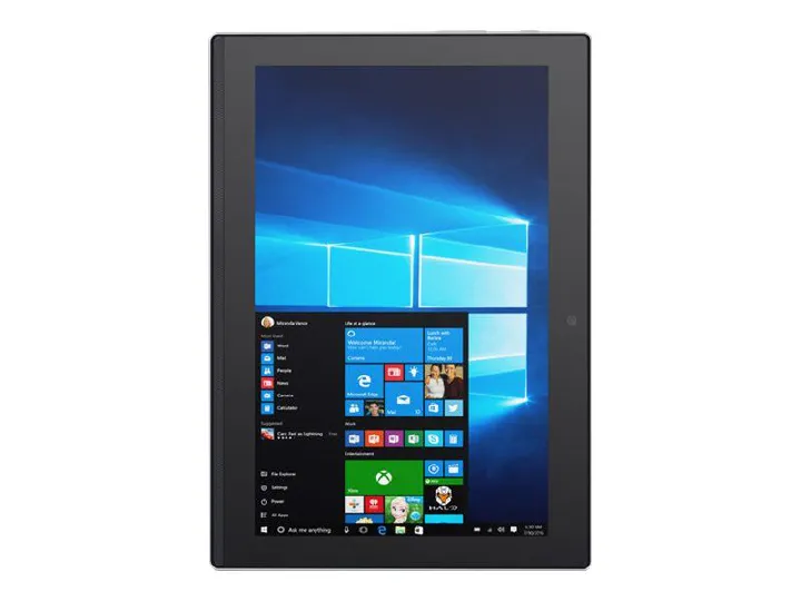 Refurbished Lenovo Miix320-101CR IdeaPad Tablet Intel ATOM x5-Z8350 4GB Ram 128GB SSD Storage 10.1''INCH windows 10,office 2016 ,windows 10,type c port ,memory card slot