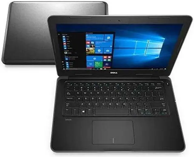 (free mouse}Refurbished Dell Latitude 3380 , Core I3 6th Generation 8GB Ram 500GB 13.3 Inch Size Ultra Slim Laptop With Windows 10 and Office 2016