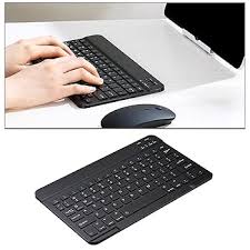 Ultra Thin Wireless Bluetooth Rechargeable USB Keyboard and Mouse Set for Computer Laptop, Phone, Ipad,and smart Tvs