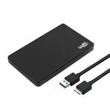 new 2.5inch hdd/ssd casing+500gb hdd ,2.0 usb cable  ,harddisk external casing +500gb .compatible with 2.5 inch any storage size(laptop harddisk or ssd ),sleek and portable case