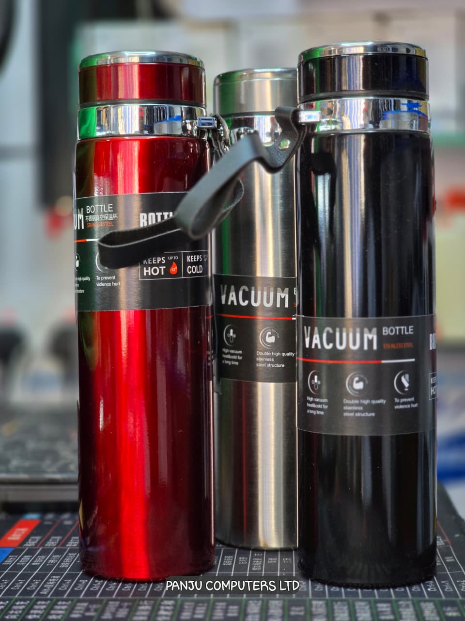 1000ml original  Large Capacity Portable Car Cup Stainless Steel Thermos Cup ,Travel Sports Water Bottle Vacuum Flask ,hot and cold