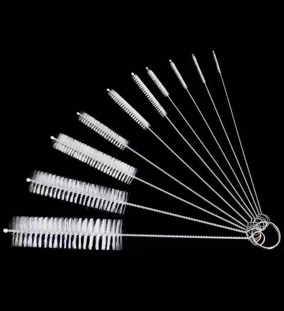 10pcs drinking straw cleaning brush