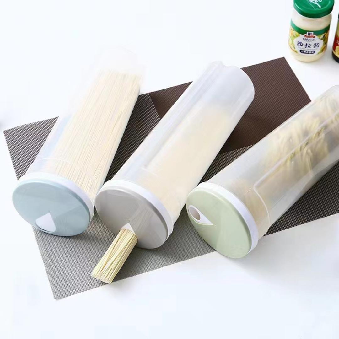 Grain storage spaghetti container