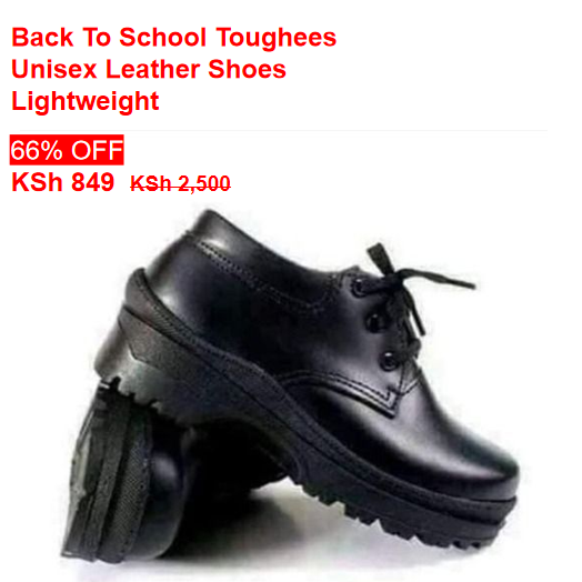 BACK TO SCHOOL SHOES! DURABLE UNISEX LEATHER SCHOOL SHOES FOR BOYS AND GIRLS. COMFORTABLE FOR DAILY WEAR. COMES WITH FREE PAIR OF SOCKS, PENCIL AND PEN. PERFECT BACK-TO-SCHOOL ESSENTIALS!