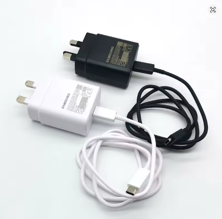 Samsung 45 Watts Super Fast Type C To C Charger For Galaxy, A05s, A15, A14,A35, A55, A34, A54, A06, A16, A26,A36, A56, A57, A37,S20 Plus,S20 Ultra,S21 +, S21 Ultra, S22, A07, A17, S24 Ultra, S25 Ultra
