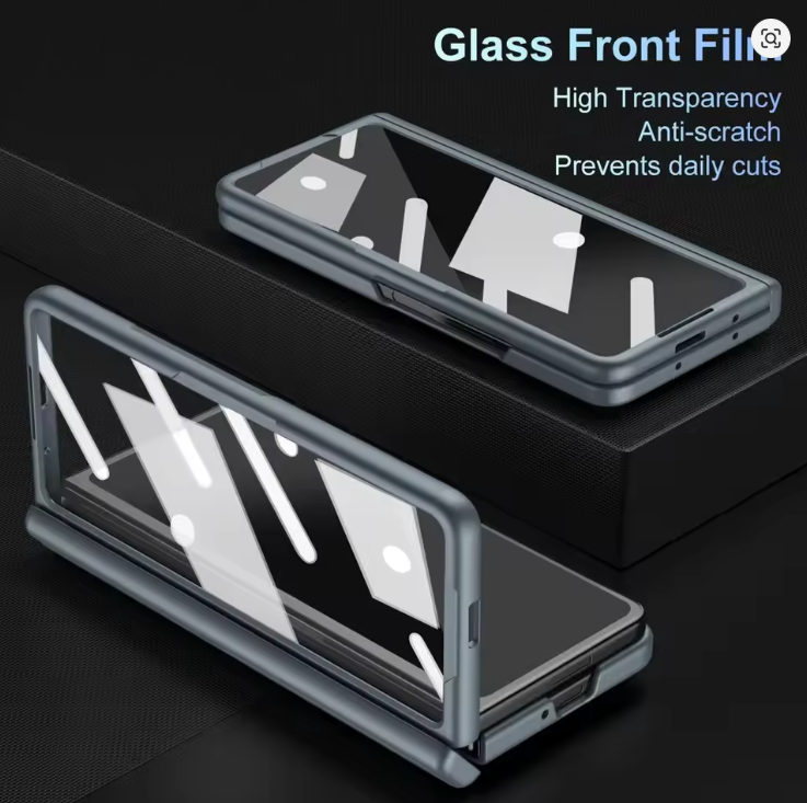 Samsung Galaxy Z Fold 7 Cover Luxury Ultra Magnetic Case with Steel Film Shockproof Protection Phone Case/ cover