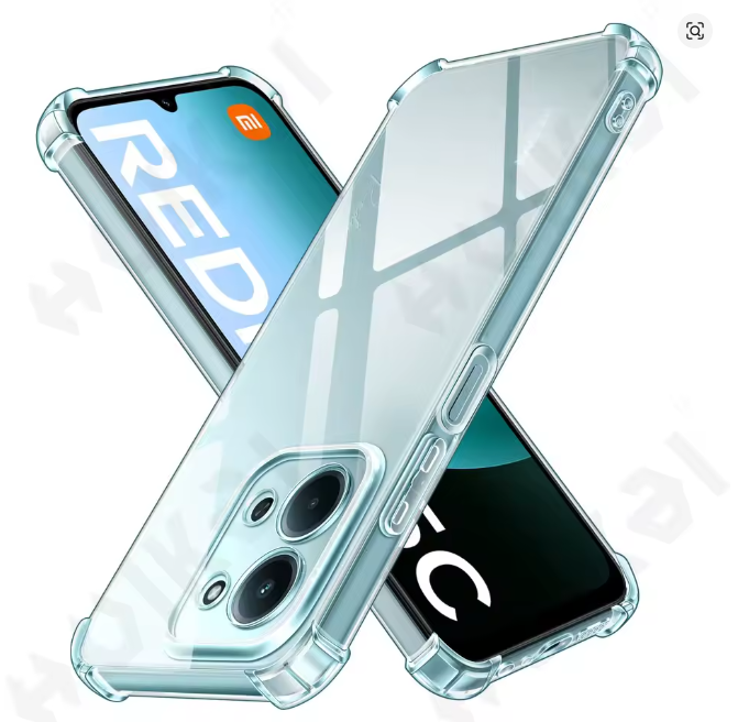 XIAOMI Redmi 15c Back Cover Transparent, Clear And Colorless With Unique And Stylish Heavy Duty Protection Phone Case/ Cover