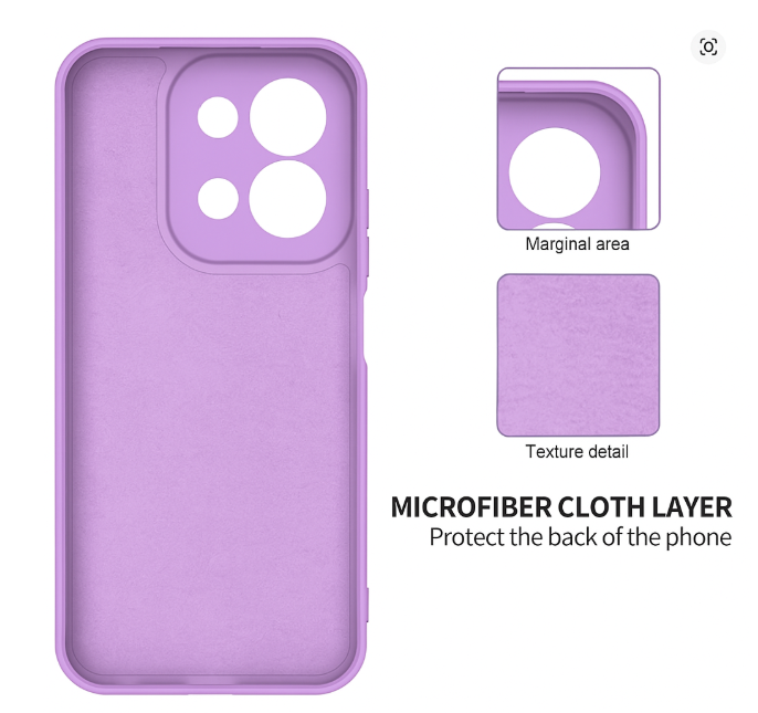 XIAOMI Redmi 15C Original Premium Silicone Heavy Duty/ All Round Protection Phone Case/ Back Cover