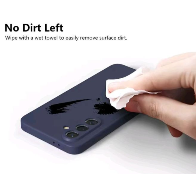 Samsung Galaxy A07, A17, A06, A16, A26, A36, A56, A05, A15, A25, A35, A55, A14, A24, A34, A54,A05s Cover Luxury Black High Protection Premium and ORIGINAL Silicone Phone Case.