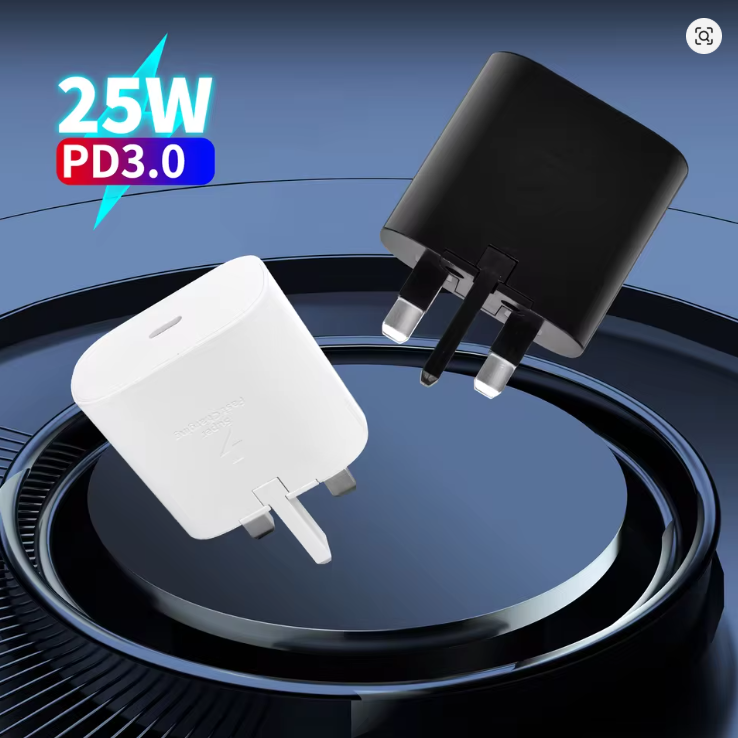 Samsung 25Watts Super Fast Charger, Adapter With Type C Output For Galaxy A06, A07, A17, A16, A26,A36,A56, A05, A05s, A14, A15, A23, A24, A25, A33, A34, A35, A53, A54, A55, A74, S24 Ultra, S25 ultra