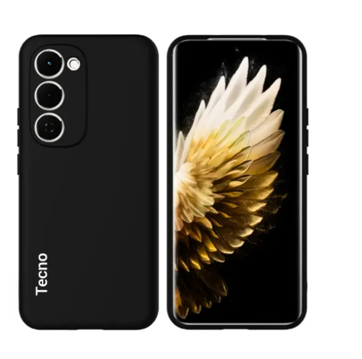 Tecno Spark 40 Pro Plus Cover Original Silicone High Protection Premium Luxury Phone Case/ Back cover