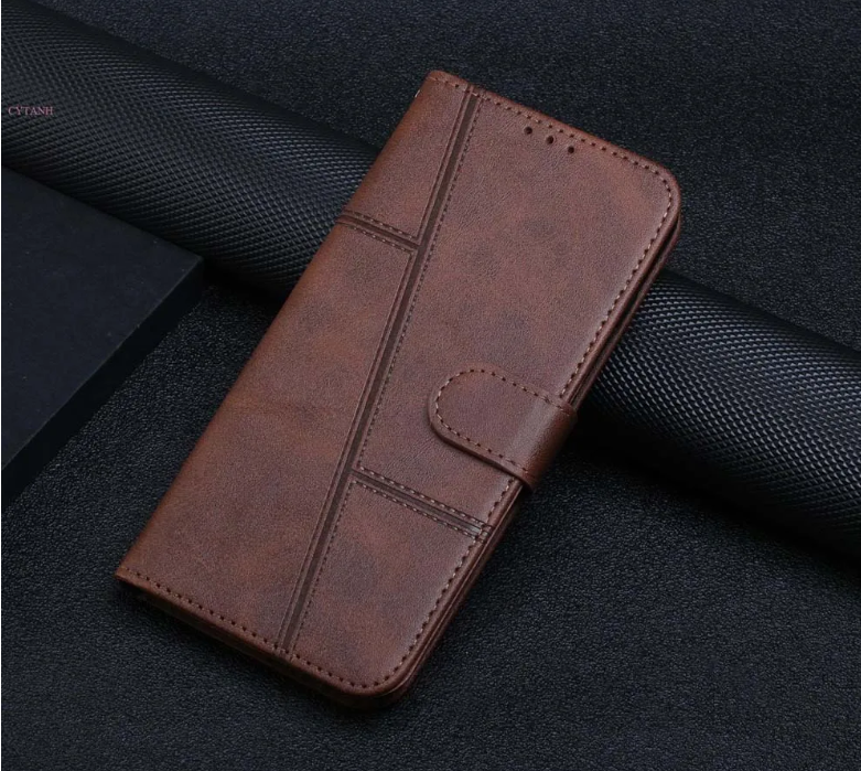 Samsung Galaxy A07, A17, A06, A16, A26, A36, A56, A15 Back Cover Flip case Wallet Book Leather Magnetic Heavy Protective Phone Case/ cover - Brown