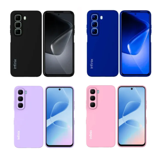 Infinix Hot 60 Pro Plus (+), Hot 50 Pro Plus Original Premium Silicone Heavy Duty Phone Case/ Back Cover