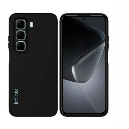 Infinix Hot 60 Pro Plus (+), Hot 50 Pro Plus Original Premium Silicone Heavy Duty Phone Case/ Back Cover