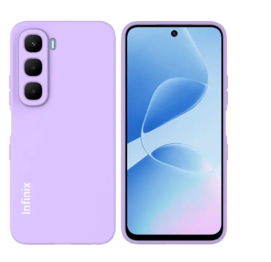 Infinix Hot 60 Pro Plus (+), Hot 50 Pro Plus Original Premium Silicone Heavy Duty Phone Case/ Back Cover