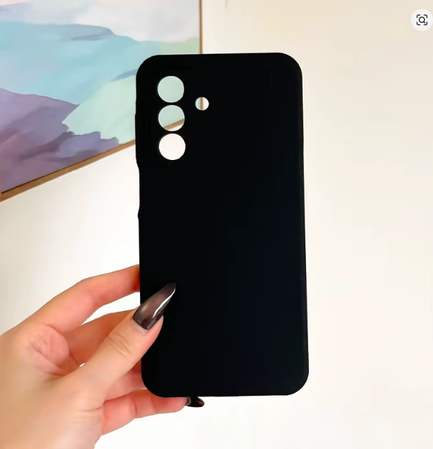 Samsung Galaxy  A17, A16, A26, A36, A56, A15, A25, A35, A55, A14, A24, A34, A54, A05s Cover Black High Protection Soft TPU Phone Case.