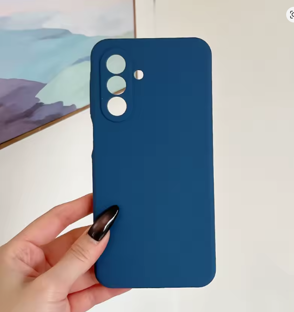 Samsung Galaxy A17, A16, A26, A36, A56, A15, A25, A35, A55, A14, A24, A34, A54, A05s Cover Blue High Protection Soft TPU Phone Case.