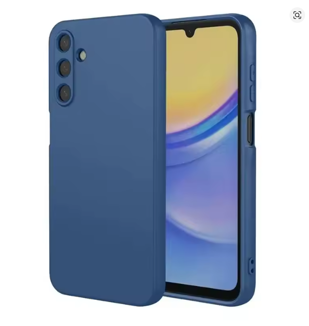 Samsung Galaxy A17, A16, A26, A36, A56, A15, A25, A35, A55, A14, A24, A34, A54, A05s Cover Blue High Protection Soft TPU Phone Case.