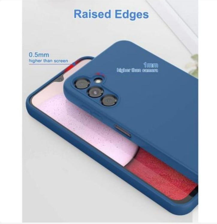Samsung Galaxy A17, A16, A26, A36, A56, A15, A25, A35, A55, A14, A24, A34, A54, A05s Cover Blue High Protection Soft TPU Phone Case.