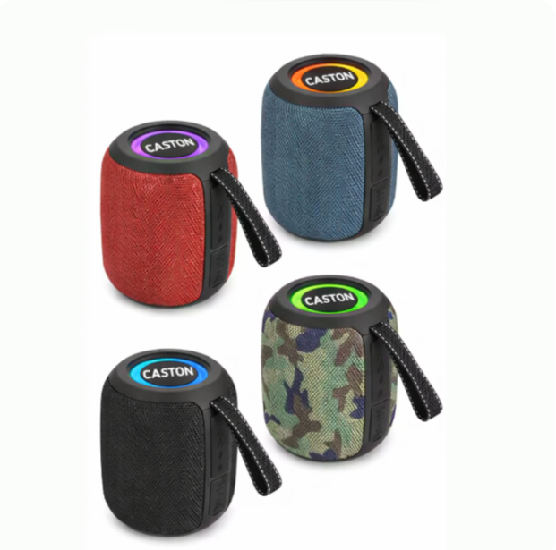 2 in 1 FM Radio and Bluetooth High Bass Speaker, Portable Wireless Stereo Sound Sub woofer, Round 360 Crystal clear sound, IPX6 Waterproof, LED Light, Speakers For Outdoor Or Indoors Activities