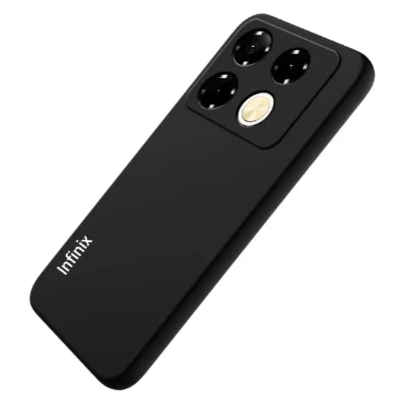 Infinix Note 40/ Note 40 Pro Original liquid Silicone Phone Case/Cover available in Black, Blue, Light Purple (lilac) & pink