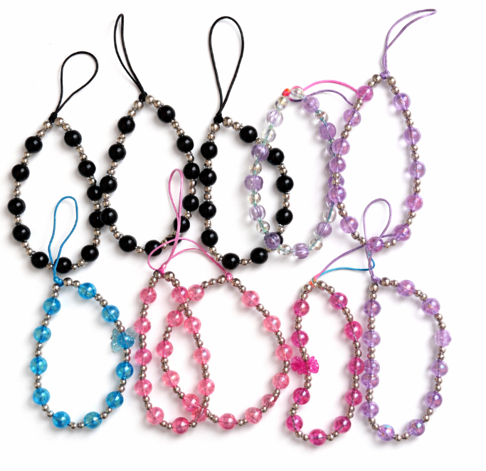 Cute Phone Charms & Straps – Adorable Colorful Beads, Gem, and Character Straps for Phones, Purses, and Zip Pulls Secure Attachment Protects your phone from Thieves You can Easily locate your phone