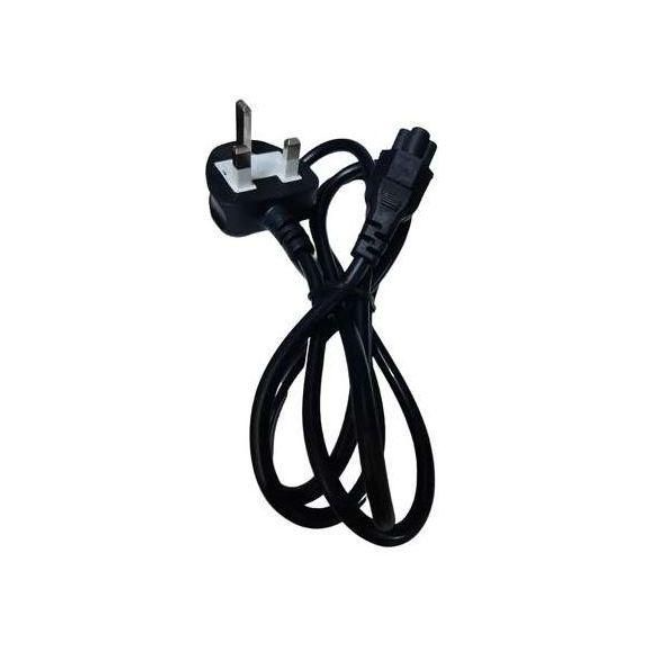 Laptop Fused 3 Pin Flower Power Cable for Laptop adapter Charger