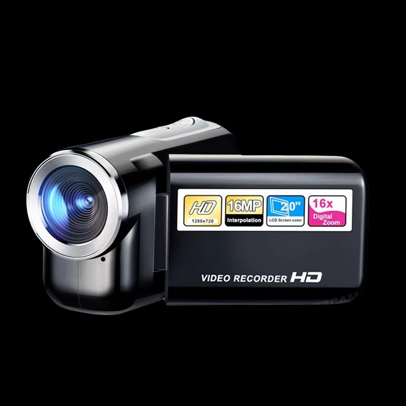 Full 1080P HD Rotation 16X High Definition Digital Camcorder Video DV Camera SD Card Hand-held DV Mini Camera Portable Digital