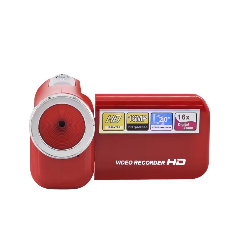 Full 1080P HD Rotation 16X High Definition Digital Camcorder Video DV Camera SD Card Hand-held DV Mini Camera Portable Digital