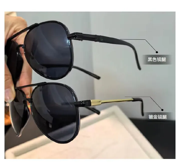 Fashion Men Vintage pilot Sunglasses Classic Brand Sun glasses Driving Female Ins Popular Eyewear For Men/Women