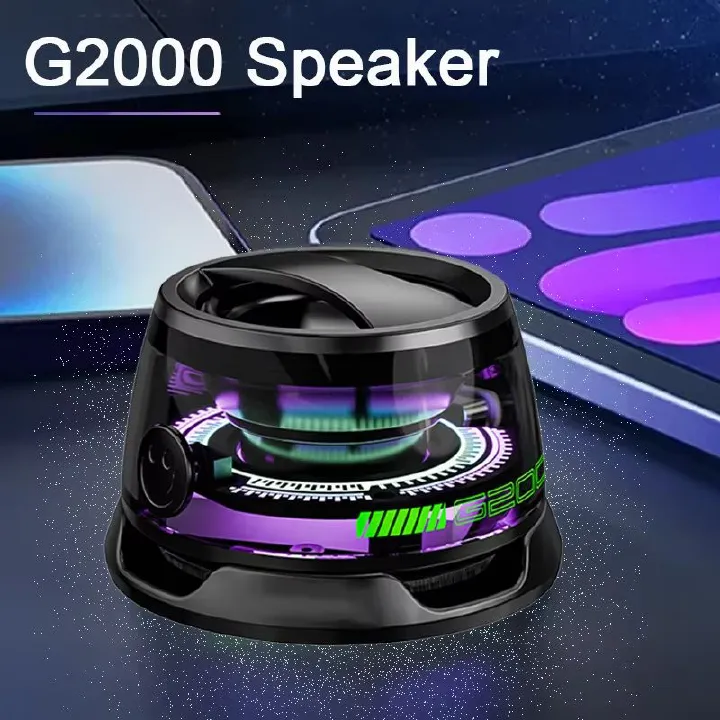 G200 Magnetic Portable Bluetooth Speaker altavoz G200 Mini Sound Box RGB Bluetooth 5.3 Speaker 7 Hours Playback