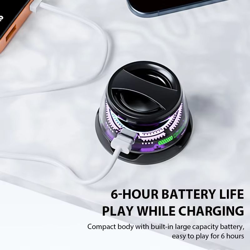 G200 Magnetic Portable Bluetooth Speaker altavoz G200 Mini Sound Box RGB Bluetooth 5.3 Speaker 7 Hours Playback