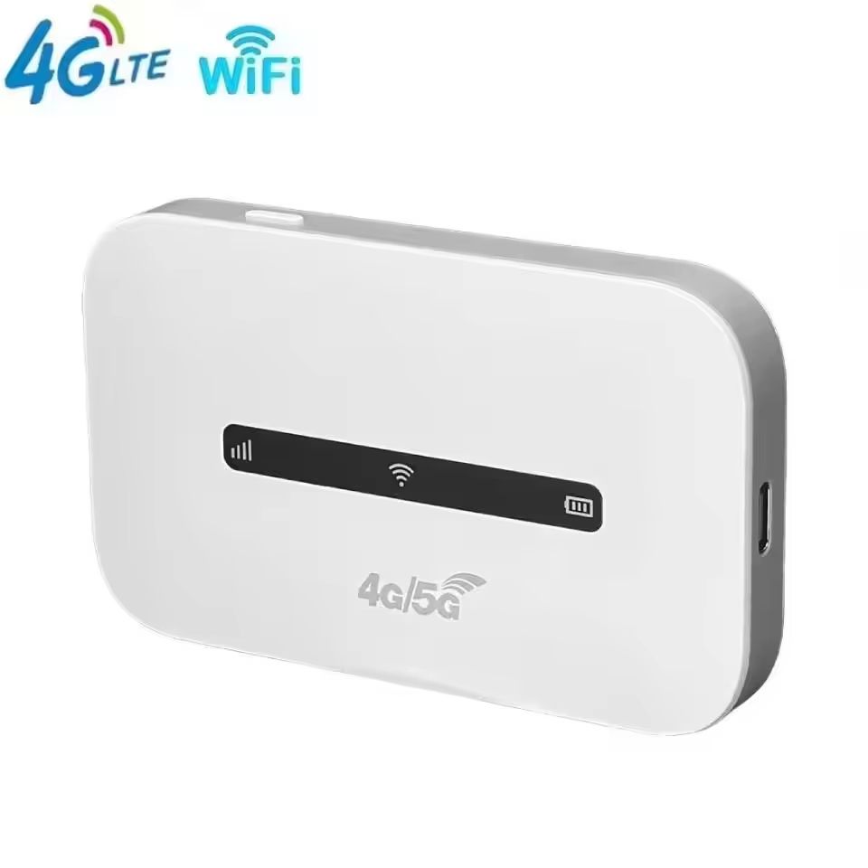 4G/5G Mobile WIFI Router 150Mbps 4G LTE Wireless Router 3000mA Portable Pocket MiFi Modem Mobile WiFi Hotspot with Sim Card Slot