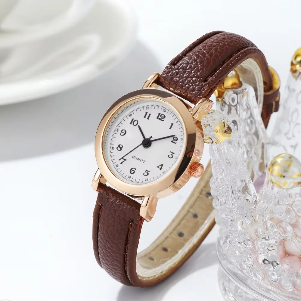 Fashion Simple Small Dial Women Watches Ladies Leather Band Women's Business Quartz Wristwatches Girls Clock