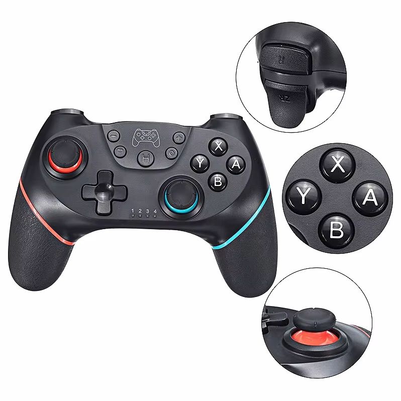 NEW S10 Bluetooth Wireless Controller For Nintend Switch Pro Gamepad For Switch OLED/Ps3/Android With 6-Axis Handle PC Joystick