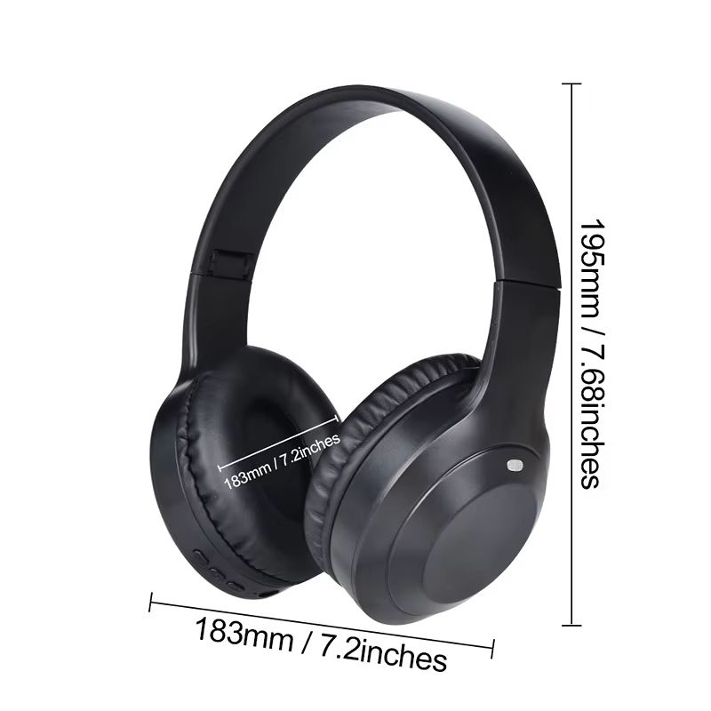 Over Ear HIFI Stereo M5 Headsets Wireless Bluetooth 5.3 Headphones Sports Gaming Earphones Support TF/AUX noise reduction
