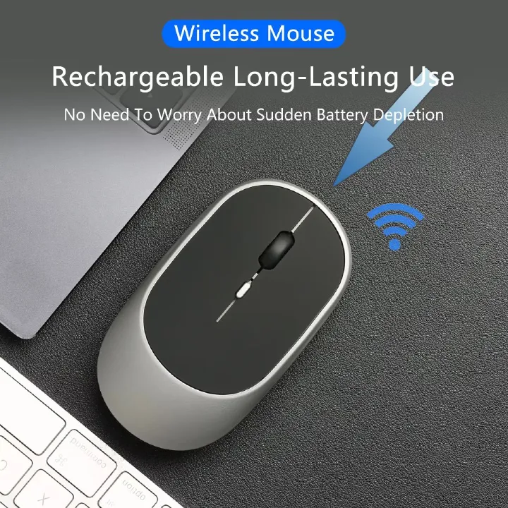 Wireless Mouse Bluetooth 2.4G Portable Silent Ergonomic Mice Gaming Mouse For Laptop iPad Tablet Notebook Mobile Phone Office