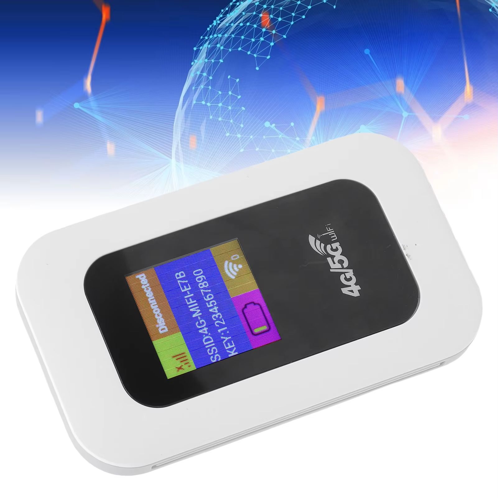 WiFi Hotspot Device 300Mbps High Speed 4G 5G Wireless Network Device for Travel Camping WiFi Mobile Hotspot Device