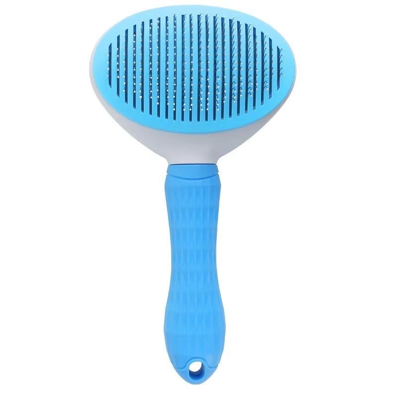Dog Brush Cat Comb Pet Self Cleaning Hair Remover Brush For Dogs Cats Puppy Kitten Grooming Tools Dog Dematting Comb