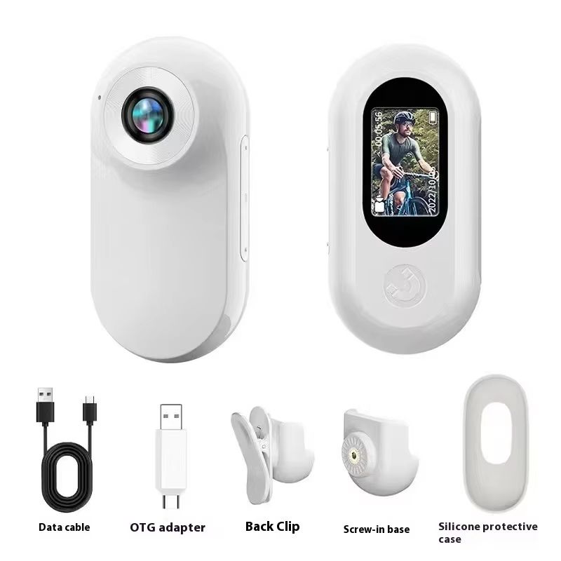 HD 1080P Mini Camcorder Thumbcam with Screen DV Sports Camera Portable Pocket Pet Recorder Motorcycle Bike Video Recorder Gift