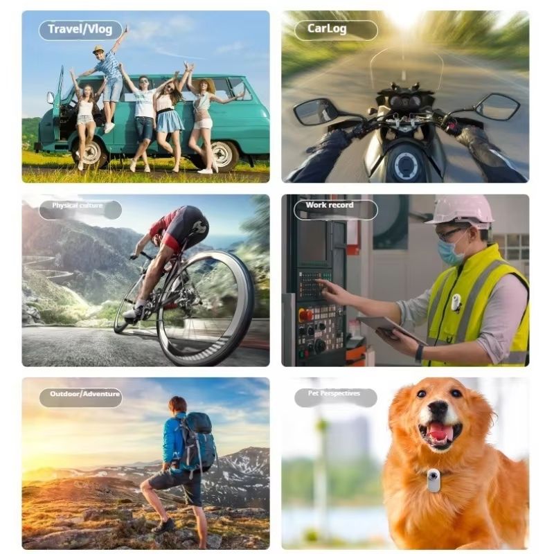 HD 1080P Mini Camcorder Thumbcam with Screen DV Sports Camera Portable Pocket Pet Recorder Motorcycle Bike Video Recorder Gift