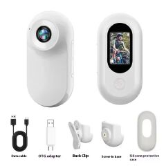 HD 1080P Mini Camcorder Thumbcam with Screen DV Sports Camera Portable Pocket Pet Recorder Motorcycle Bike Video Recorder Gift