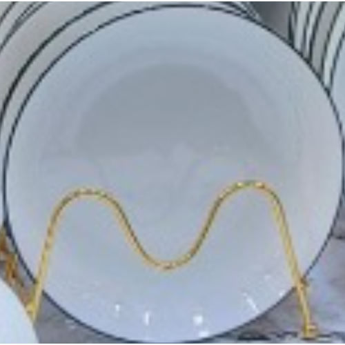 24pcs Japanese  dinner set 
▪️6 Big plates
▪️6 Side plates 
▪️6 bowls 
▪️6 mugs