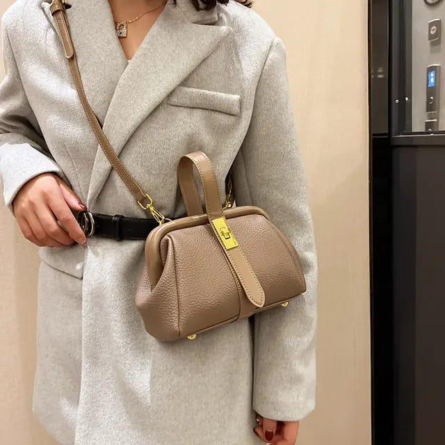 Vintage Wasini sling Bag. Available in colors Black and Beige. Fashionable, Elegant and Classy