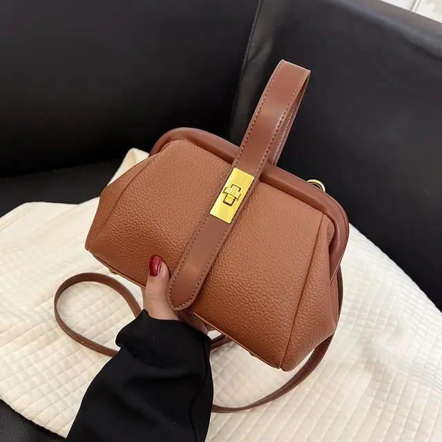 Vintage Wasini sling Bag. Available in colors Black and Beige. Fashionable, Elegant and Classy