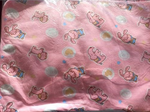 Soft Velvet Baby Mackintosh / Waterproof Changing Mat / Urine Pad – Reusable, Absorbent & Comfortable Protector for Newborns, Toddlers & Infants, Portable & Easy to Clean Baby Mat