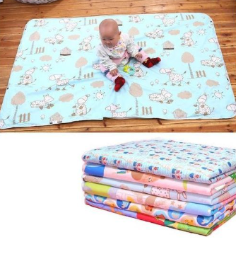MACINTOSH Baby Waterproof Urine Pad / Changing Mat – Soft, Reusable, Washable Protector for Crib, Stroller & Travel, Breathable Leak-Proof Baby Bed Mat for Newborns & Toddlers