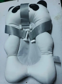 Baby Bath Cushion Cartoon Newborn Bathtub Mat – Non-Slip, Quick Dry Floating Baby Bath Pad Pillow Seat, Adjustable Infant Bath Support Cushion for Safe & Comfortable Bathing