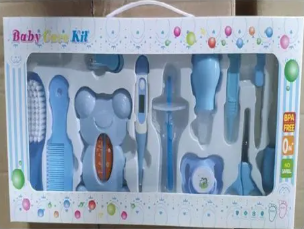 13 in 1 Baby Care Grooming Kit (Big) – Complete Nursery Baby Care Kit with Nail Clippers, Hair Brush, Comb, Thermometer, Scissors & Health Tools, Safe Grooming Set for Newborns & Toddlers