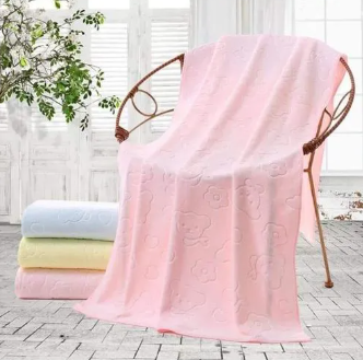 Soft Baby Cotton Towel – Baby Bath Towel | Ultra-Soft, Absorbent & Gentle Washcloth for Newborns, Infants & Toddlers | Quick Dry, Durable & Skin-Friendly Baby Shower Essentia